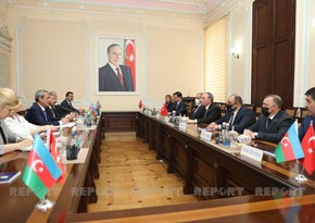 Kamran Əliyevlə Türkiyənin Ali Məhkəməsinin Baş Prokuroru arasında görüş olub 