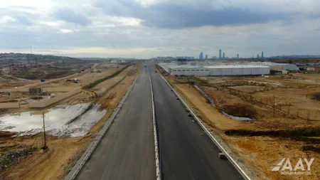Böyükşor-Pirşağı avtomobil yolunun tikintisi 75 % yerinə yetirilib
