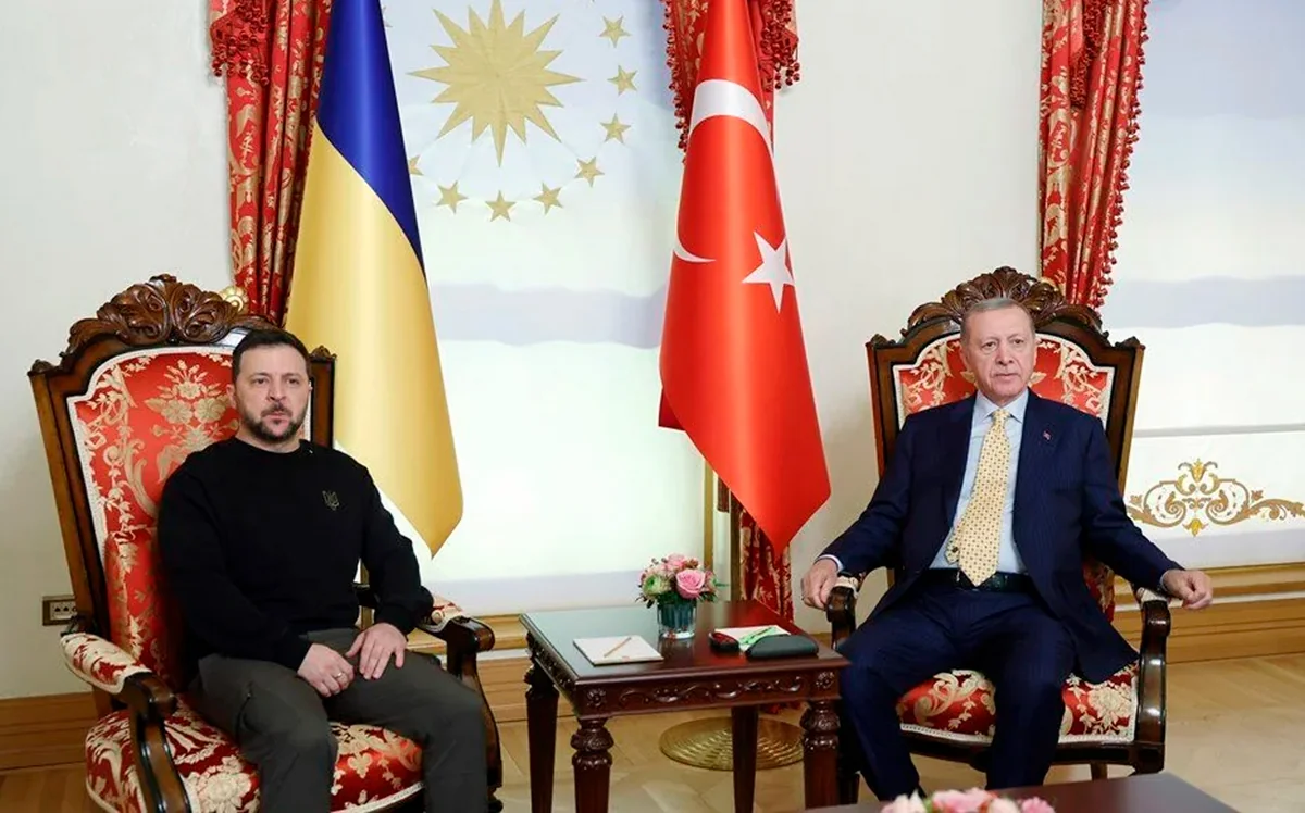 Turkish, Ukrainian leaders discuss security in Black Sea