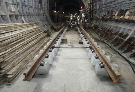 “Cəfər Cabbarlı-Xətai” stansiyalarında yeni tunel yolu qurulur