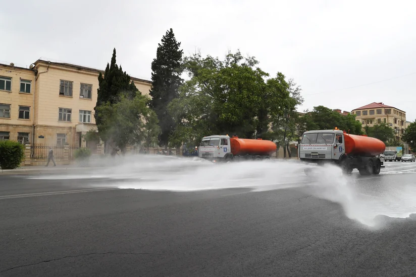 Baku to sterilize streets amid COVID-19 