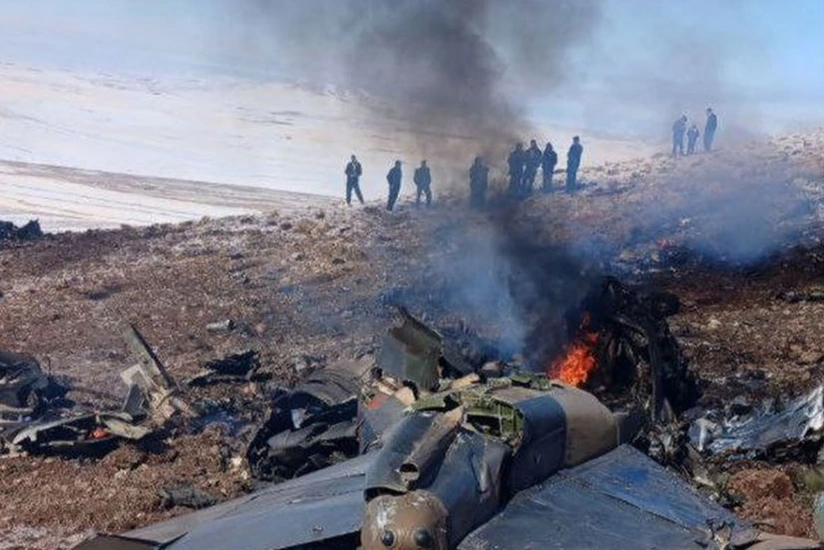 В Иране военный самолет потерпел крушение