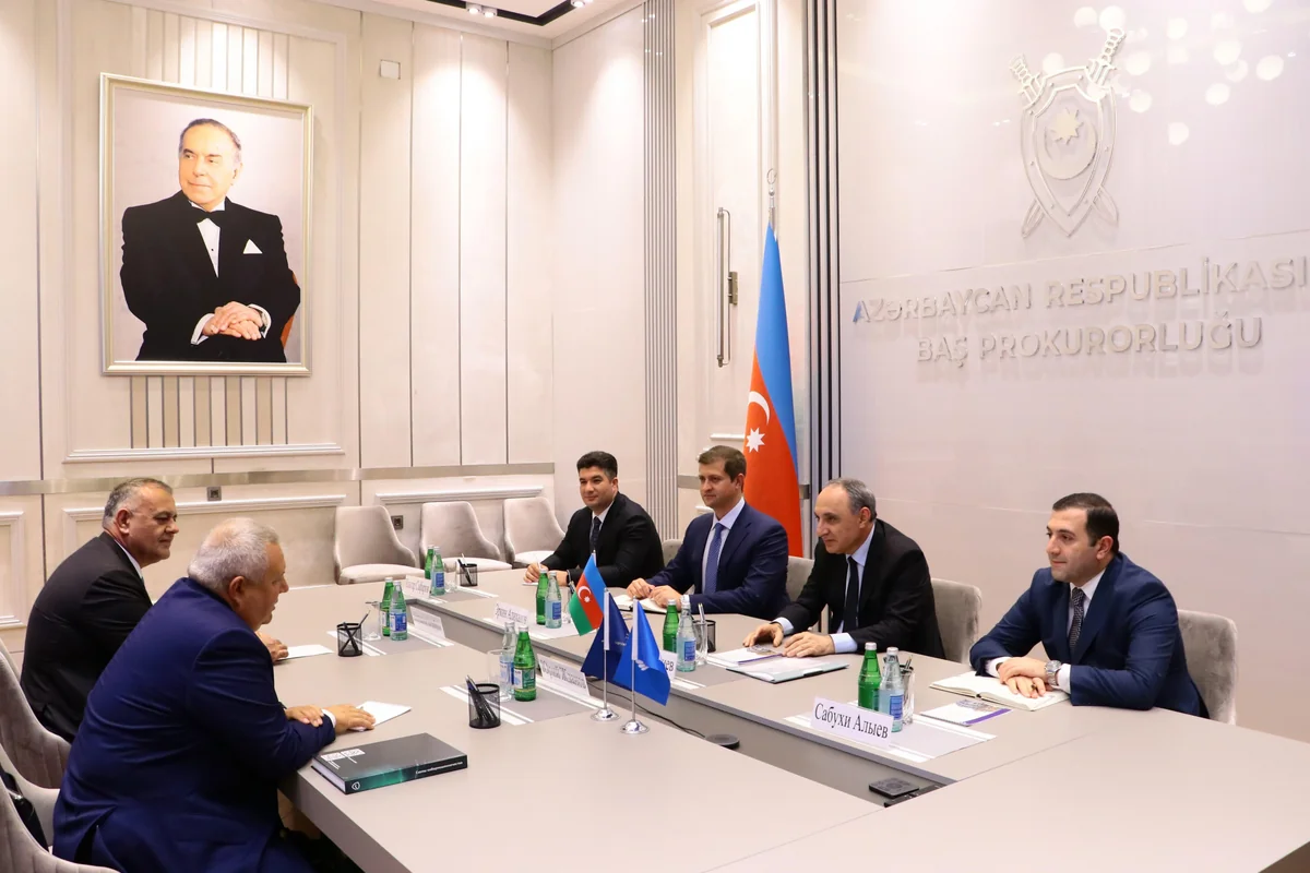 Kamran Əliyev MDB-yə üzv dövlətlərin Baş Prokurorlarının Əlaqələndirmə Şurasının İcraçı katibini qəbul edib