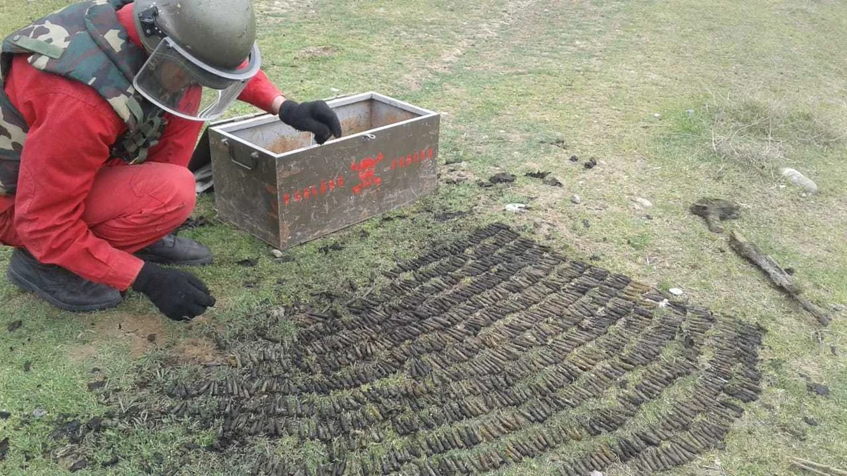 Yevlaxda silah-sursat tapılıb