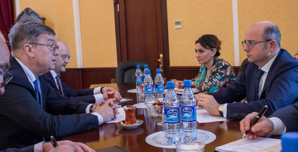 Energetika naziri Rusiya Federasiyasının Azərbaycandakı səfirini qəbul edib