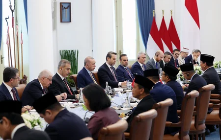 Эрдоган подарил президенту Индонезии электромобиль Togg