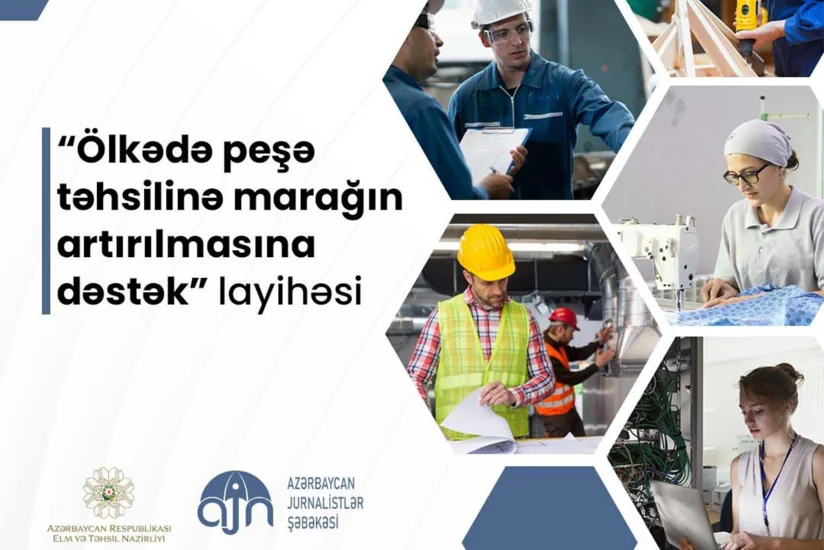 Peşə təhsili ilə bağlı layihənin icrasına başlanılıb