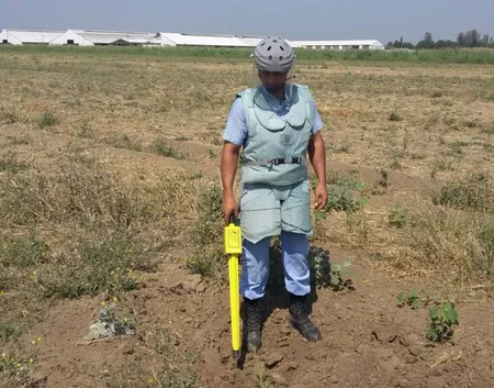 Ağdam və Tərtərdə partlamış hərbi sursatların qalıqları aşkarlanıb