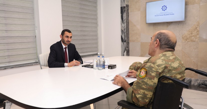 DSMF sədri Bakıda vətəndaş qəbulu keçirib