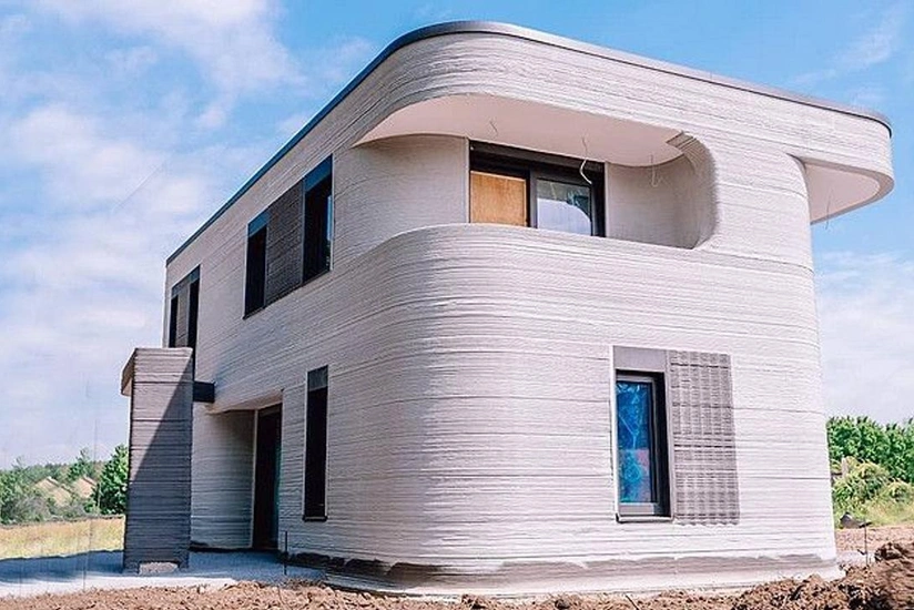 First 3D-printed home in Germany