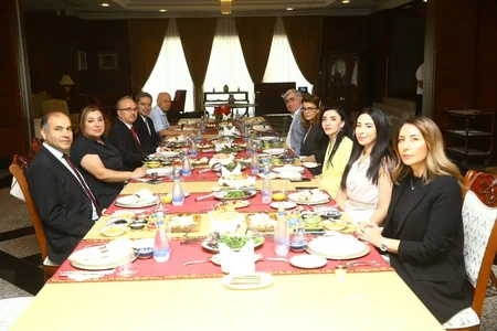 Türkiyənin Azərbaycandakı səfirliyində media nümayəndələri ilə görüş keçirilib