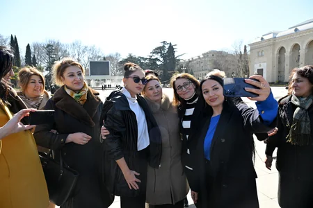 Birinci vitse-prezident Mehriban Əliyeva Gəncə şəhərinə səfər edib