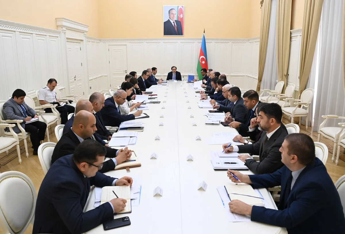 Nazirlər Kabinetində Naxçıvanla bağlı iclas keçirilib, tapşırıqlar verilib