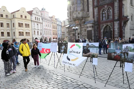 Snapshots of Sorrow: Azerbaijan's mine victims remembered in Prague