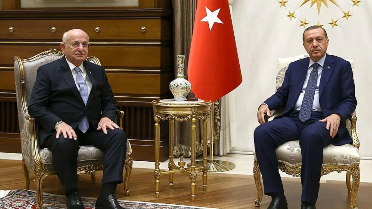 Ərdoğanla TBMM sədri arasında qapalı görüş keçirilib
