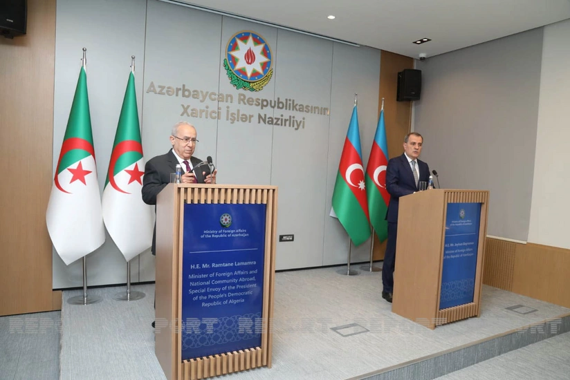 Issues discussed by FMs of Azerbaijan and Algeria announced