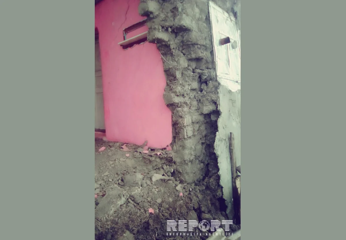 Masallıda daha bir ev uçub - FOTO