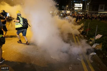 Полиция Гонконга победила митингующих