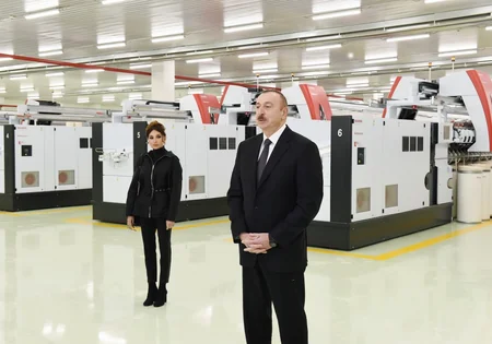 “Mingəçevir Tekstil” MMC-nin iplik istehsalı üzrə iki müəssisəsinin açılışı olub