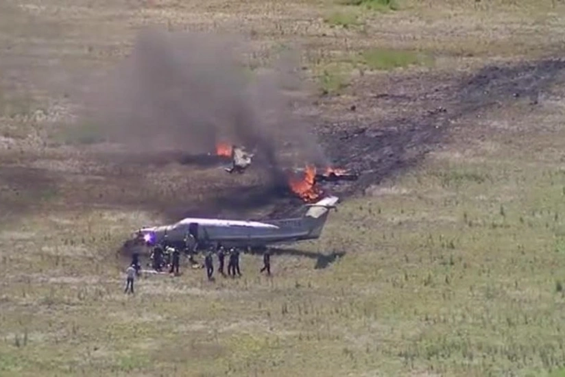 Plane crashes in southwestern Germany, 3 bodies found