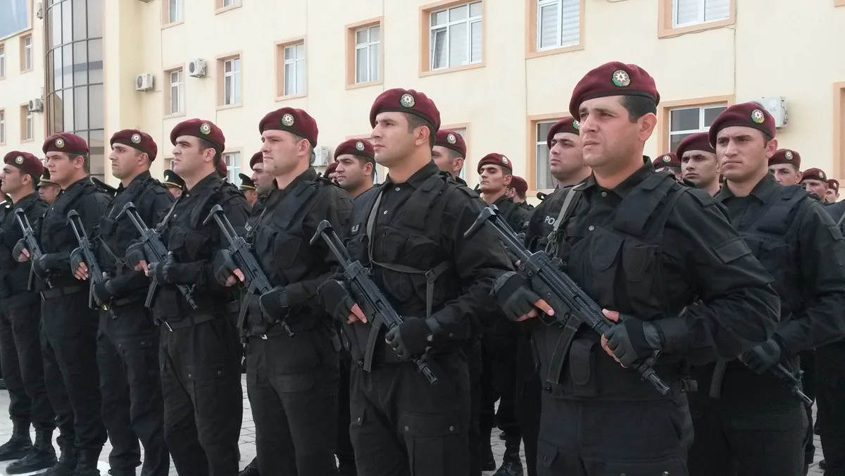 Награждены военнослужащие Внутренних войск МВД Азербайджана