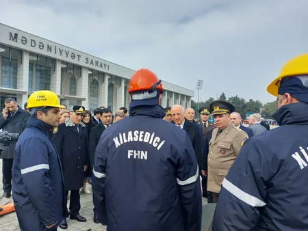 Sumqayıtda mülki müdafiənin təşkili məsələlərinə həsr edilmiş tədbir keçirilib