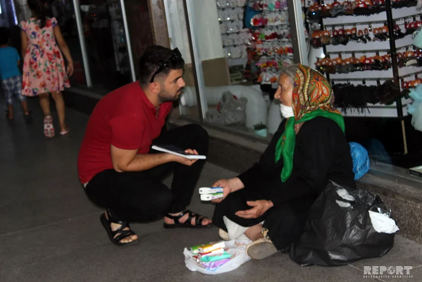 Əldə salfet, gözdə ümid - REPORTAJ