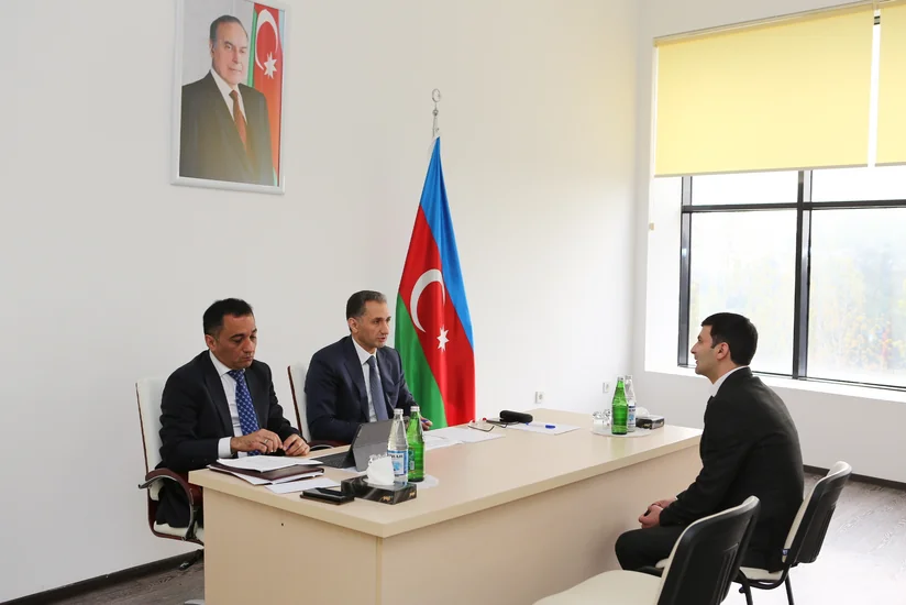 Rəşad Nəbiyev Sabirabadda vətəndaşları qəbul edib