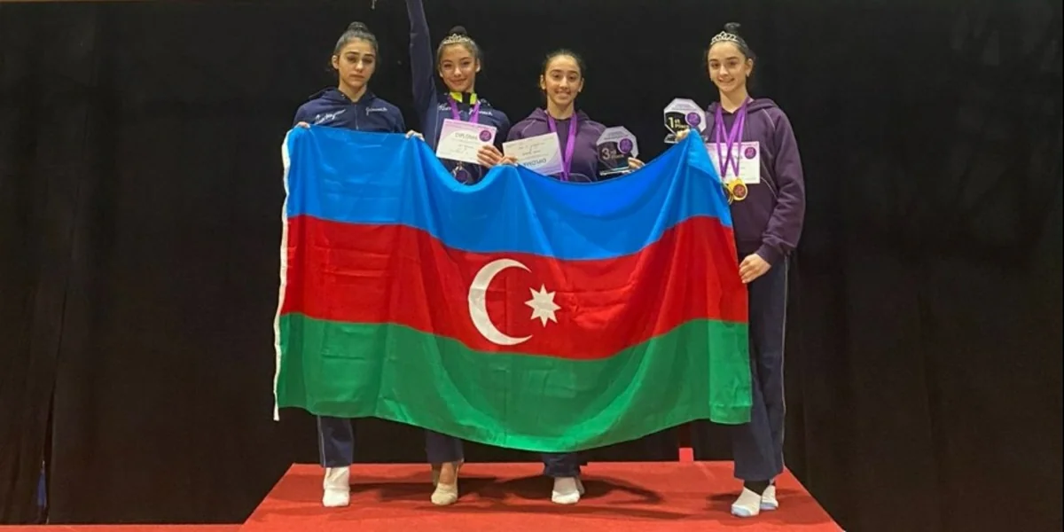Azərbaycanın iki bədii gimnastı beynəlxalq turnirdə qızıl medal qazanıb