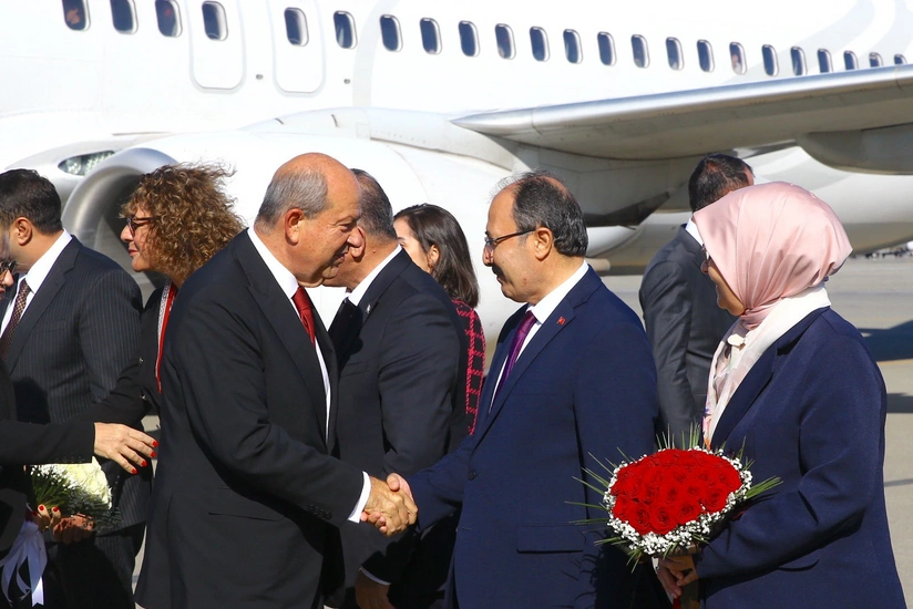 Ersin Tatarın Azərbaycana səfəri başlayıb - YENİLƏNİB