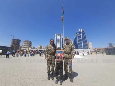 Члены семей шехидов посетили Парк военных трофеев 