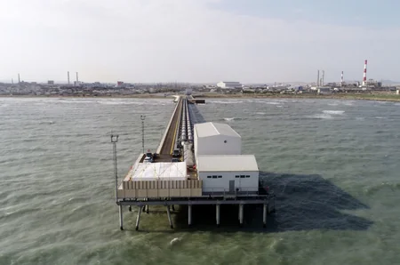 President Ilham Aliyev launches new overpass pumping station of Sumgayit Power Plant