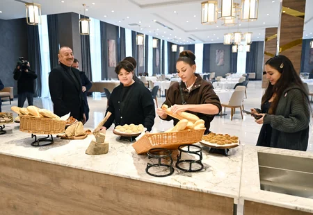 President Ilham Aliyev and First Lady Mehriban Aliyeva attend inauguration of Shabran Recreation Complex
