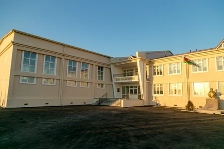 Salyanda Heydər Əliyev Fondunun təşəbbüsü ilə yeni məktəb binası inşa olunub