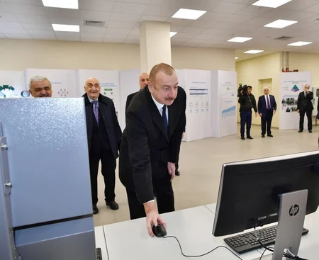 Prezident İlham Əliyev Sumqayıtda “SOCAR Polymer”in yüksək sıxlıqlı polietilen zavodunun açılışında iştirak edib - YENİLƏNİB-2