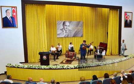 Ağstafada Xalq şairi Hüseyn Arifin 100 illik yubileyi keçirilib