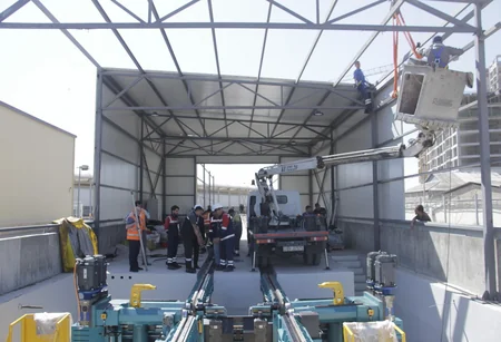 Bakı metrosunun “Nərimanov” elektrik deposunda yeni xidmət sahəsi yaradılır