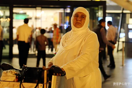 Azərbaycanlı hacıların hamısı Vətənə dönüb - FOTO