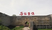 Diplomats visit Karabakh street in Azerbaijan's Shusha