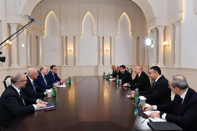 President Ilham Aliyev receives Minister of Environment and Energy Security of Italy