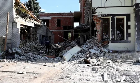 Results of recent attacks on Ukraine - PHOTOS