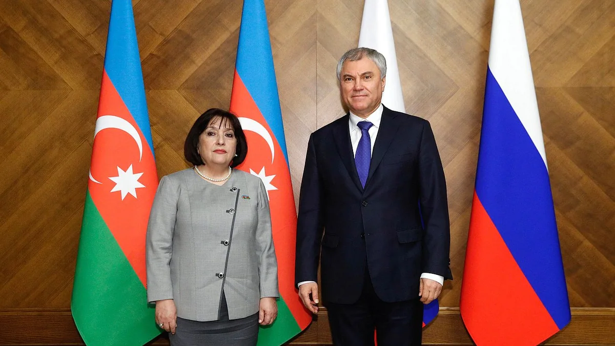 Parliaments of Azerbaijan and Russia sign agreement on cooperation