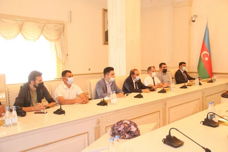 Şahin Mustafayev Rusiyanın iqtisadi inkişaf nazirinin müavini ilə görüşüb