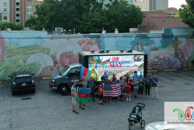 День Республики Азербайджана отметили в американском городе Роли