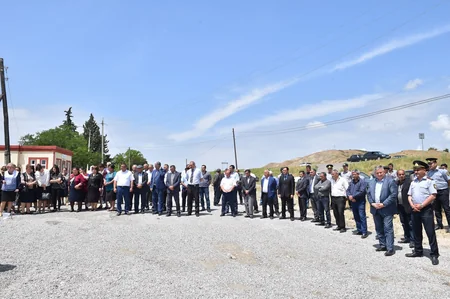 Göyçay rayonunun İkinci Ərəbcəbirli kəndinin içməli su ilə təminatı yaxşılaşdırılıb