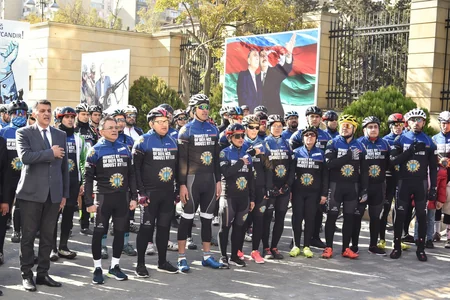 Zəfər Gününə həsr olunmuş veloyürüş təşkil edilib