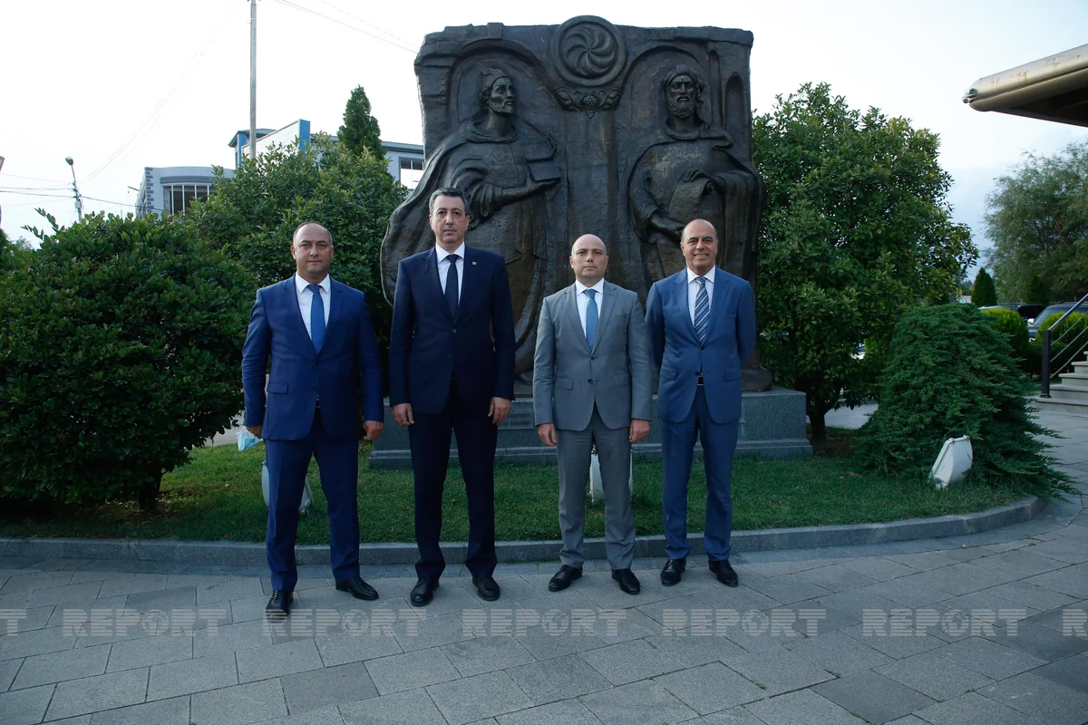Anar Kərimov Bolnisi muzeyi və Marneuli Çay Evini ziyarət edib