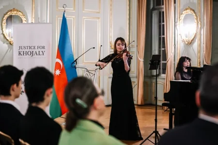Strasburqda Xocalı soyqırımı qurbanlarının xatirəsi yad edilib