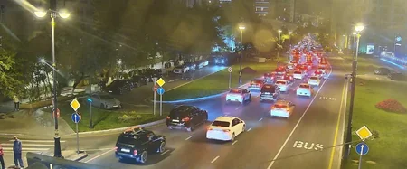 Bakının tıxac olan yolları açıqlanıb - SİYAHI