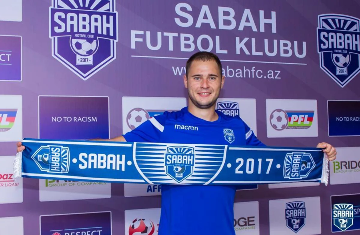 Sabah klubu ukraynalı futbolçu ilə müqavilə bağlayıb